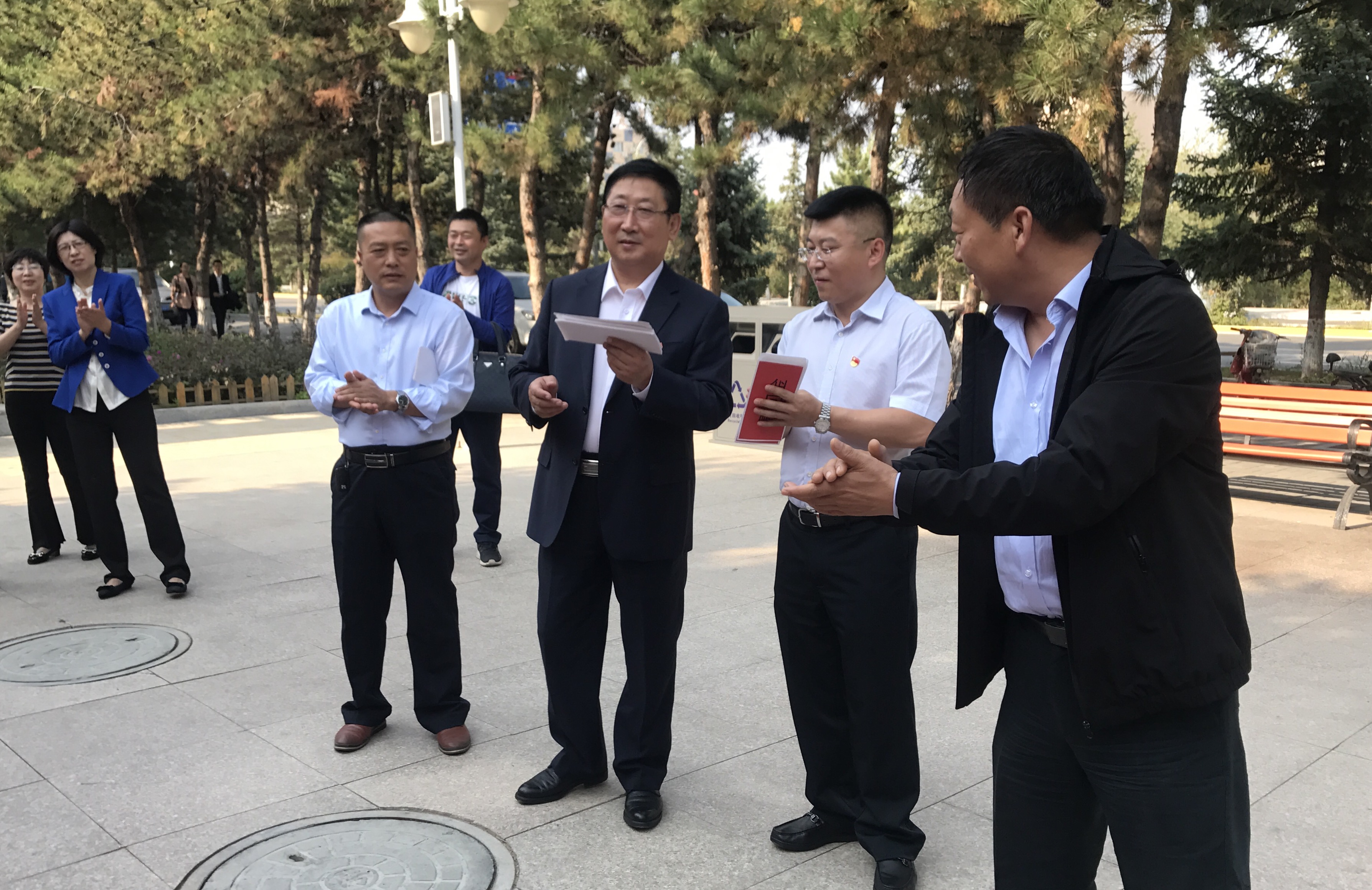 金川丰收节慰问1