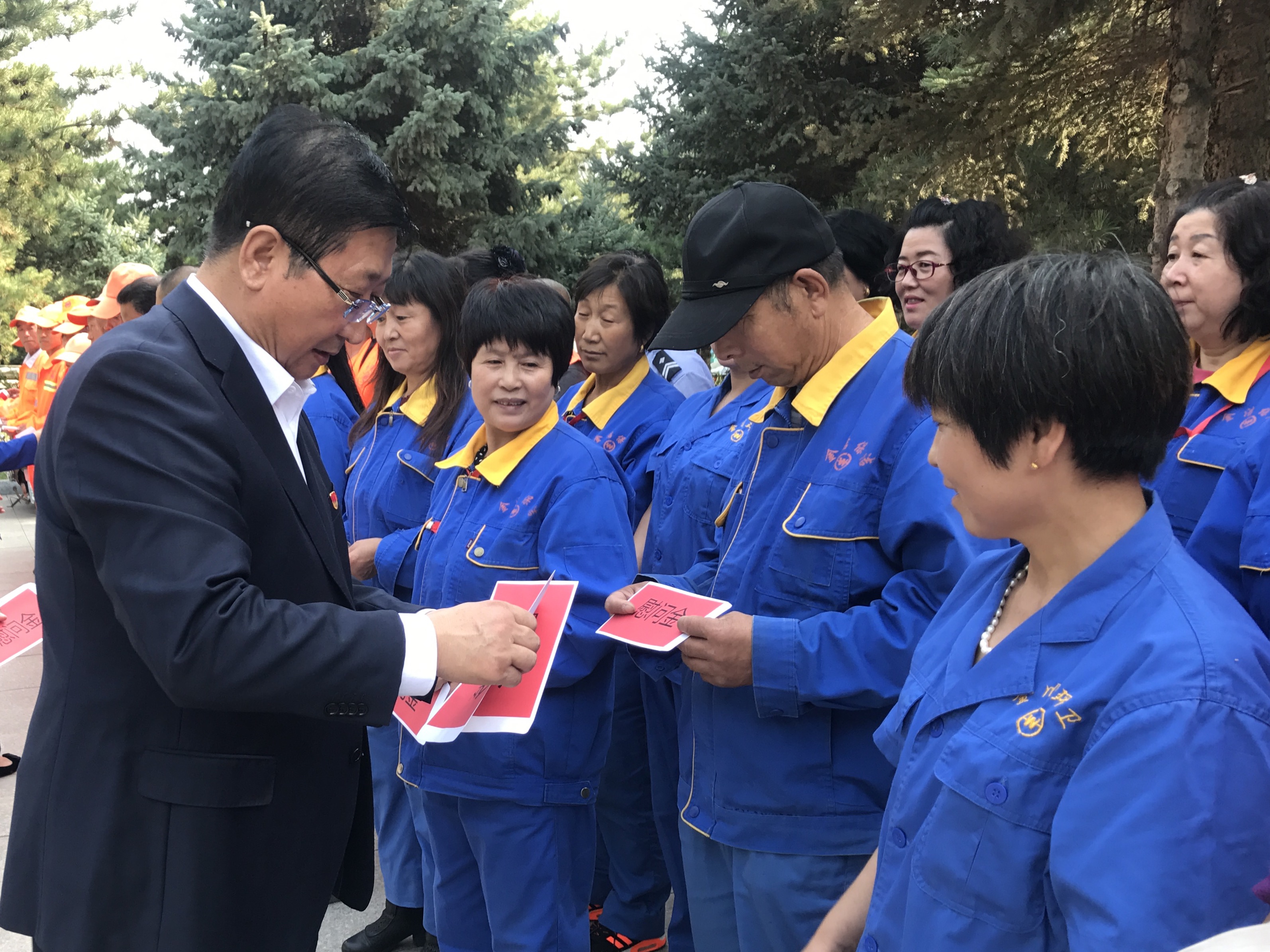 金川丰收节慰问2